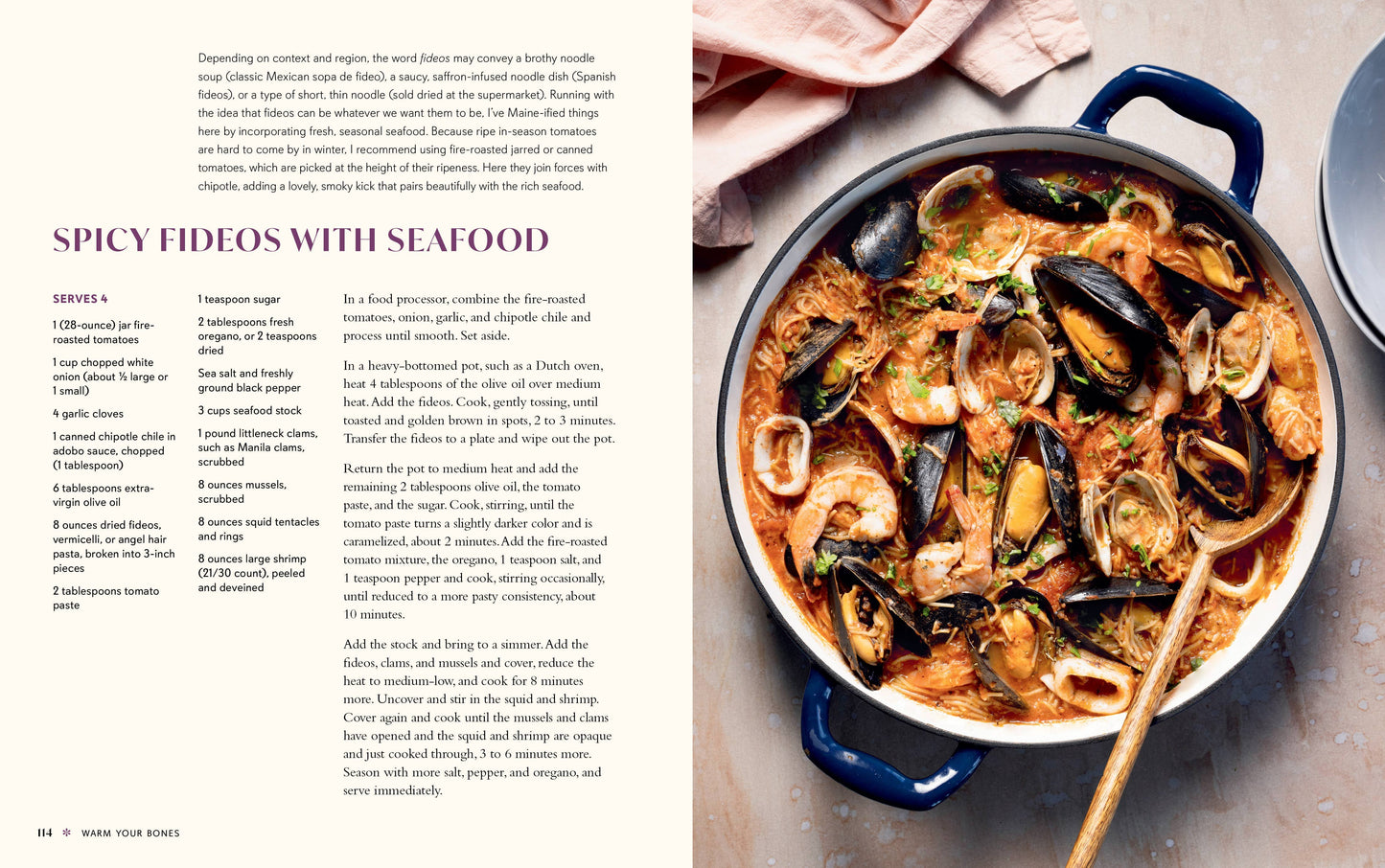 Book: Warm Your Bones: Cozy Recipes for Chilly Days