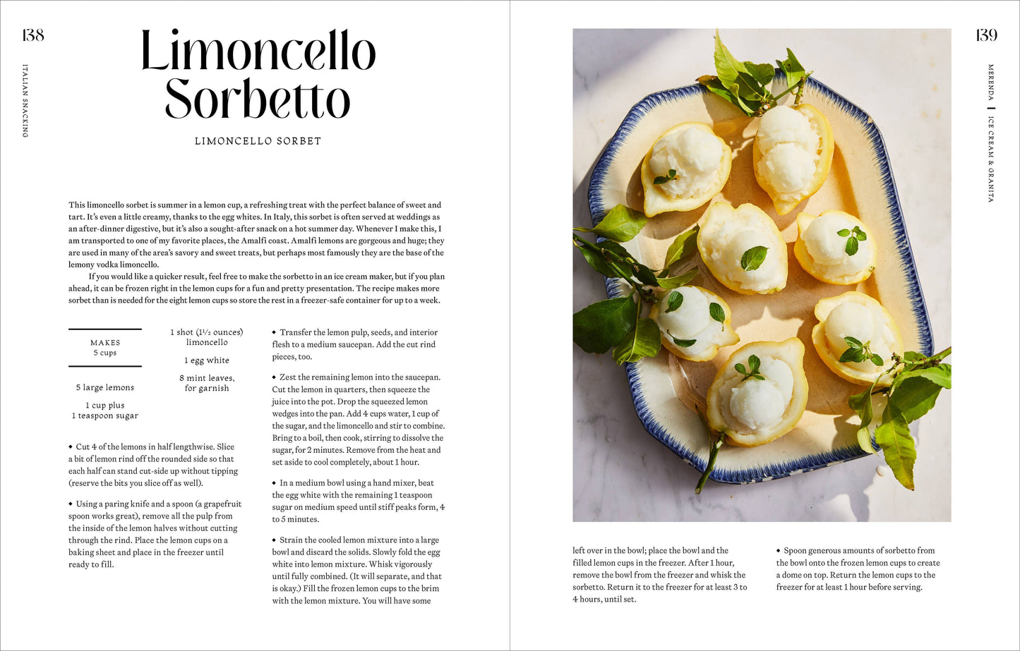 Book: Italian Snacking: Sweet and Savory Recipes for Every Hour