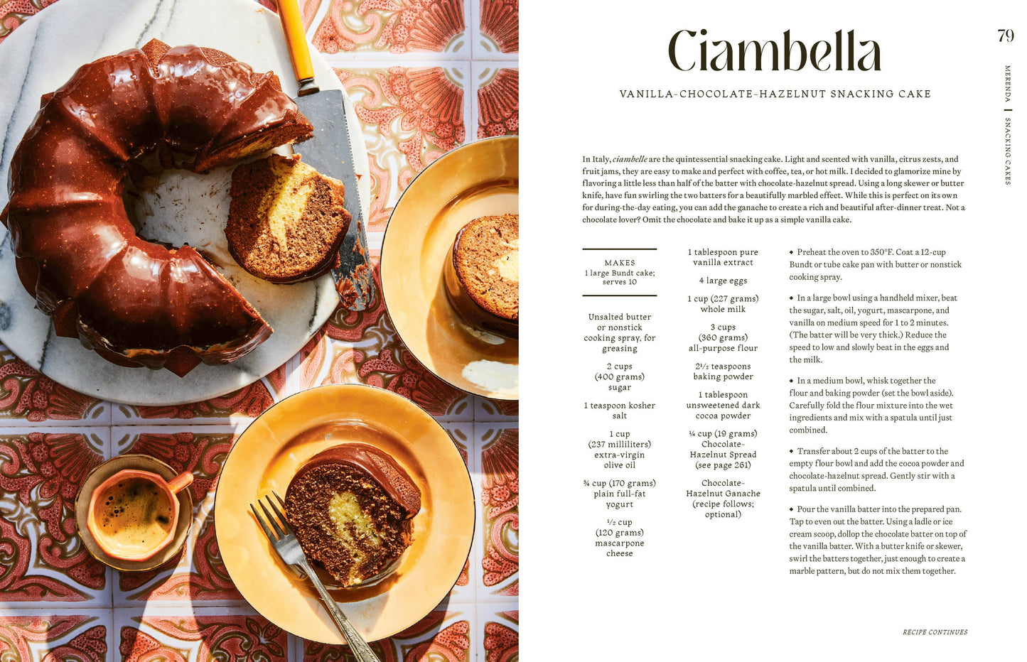 Book: Italian Snacking: Sweet and Savory Recipes for Every Hour