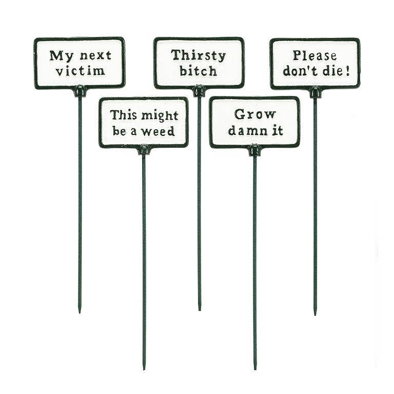 Funny Garden Signs