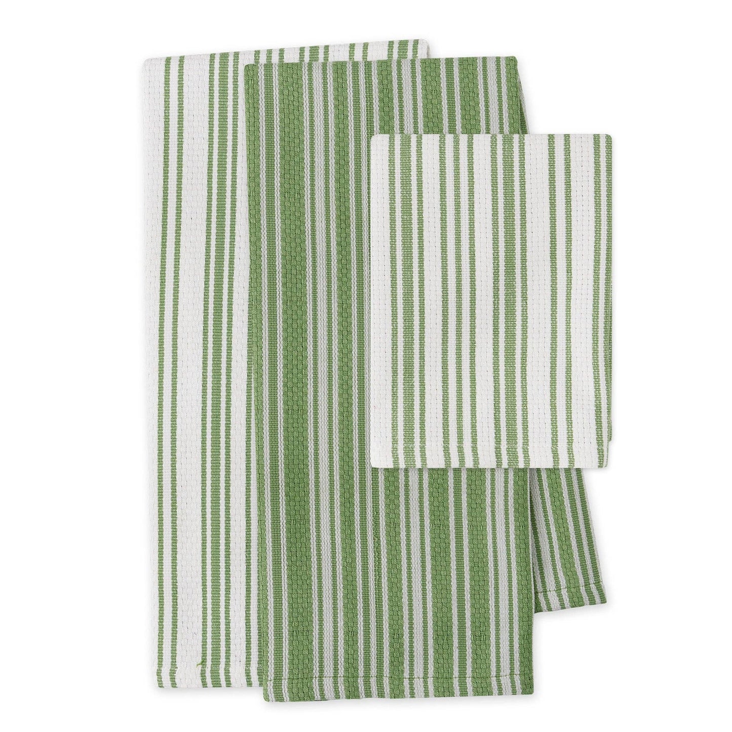 Clover Classic Stripe Kitchen Towels Set of 3