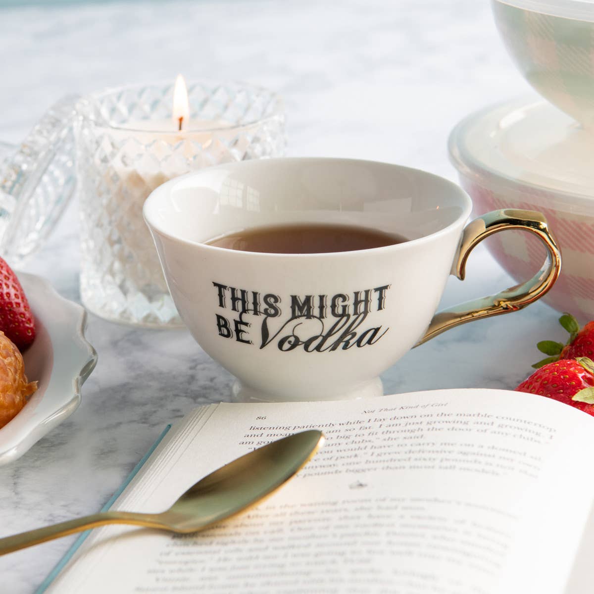 This Might Be Vodka Oversized Teacup